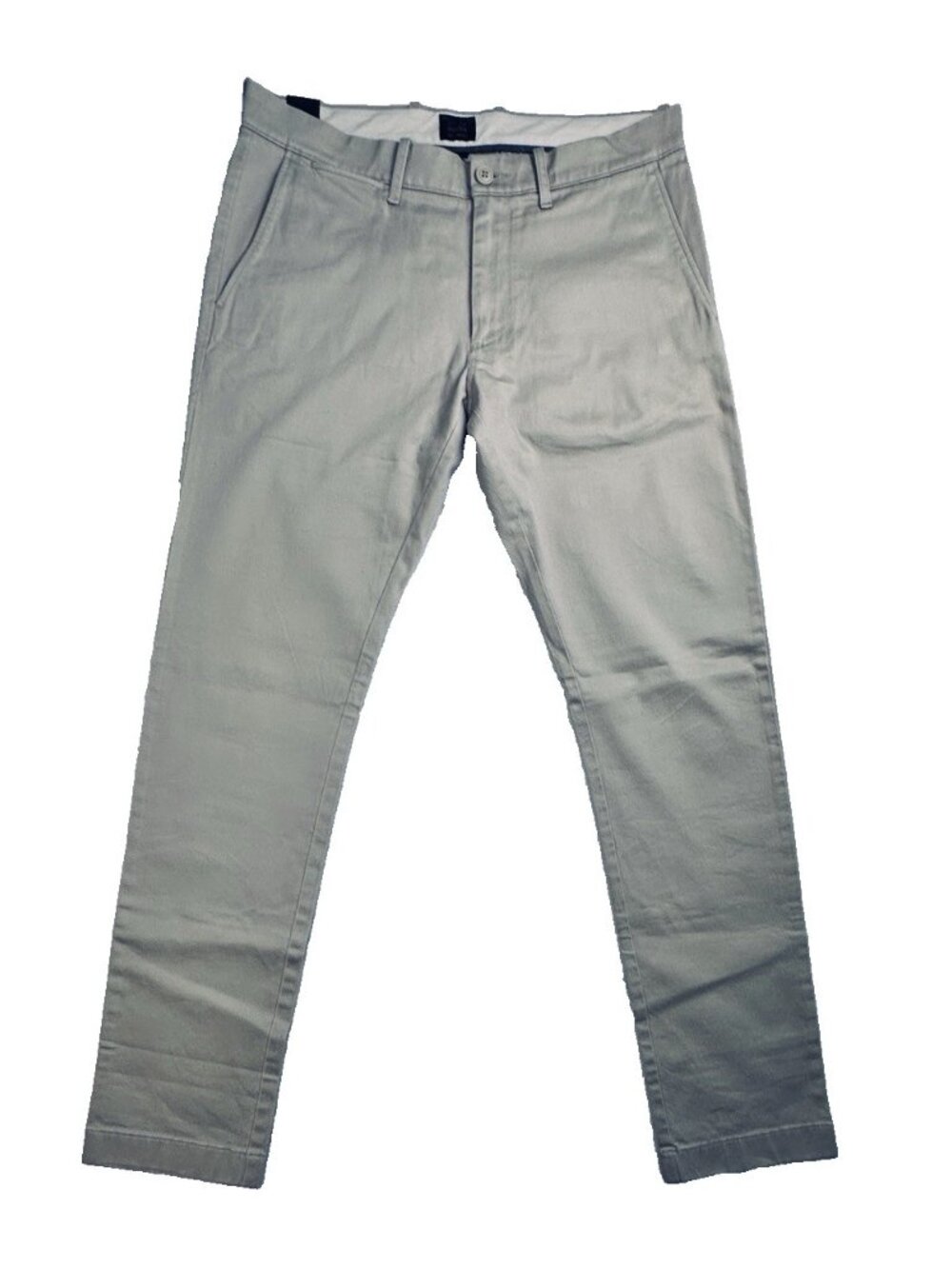 J.Crew Mens 484 Slim-fit Stretch Chino Weathered Pant Flat Front 31x32 NWT AR885 - Picture 4 of 15